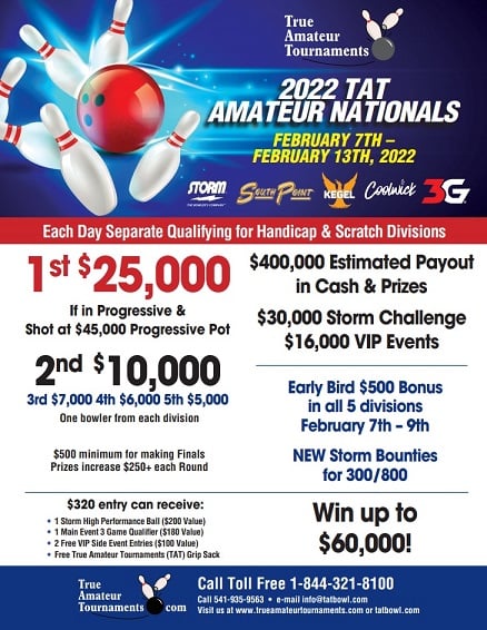 2022 True Amateur Tournament Nationals Bowling Tournament - Southern ...