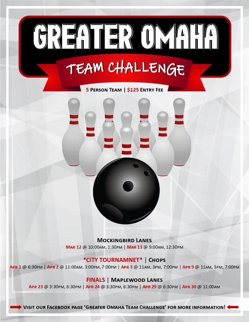 Greater Omaha Team Challenge Bowling Tournament Southern TNBA & USBC