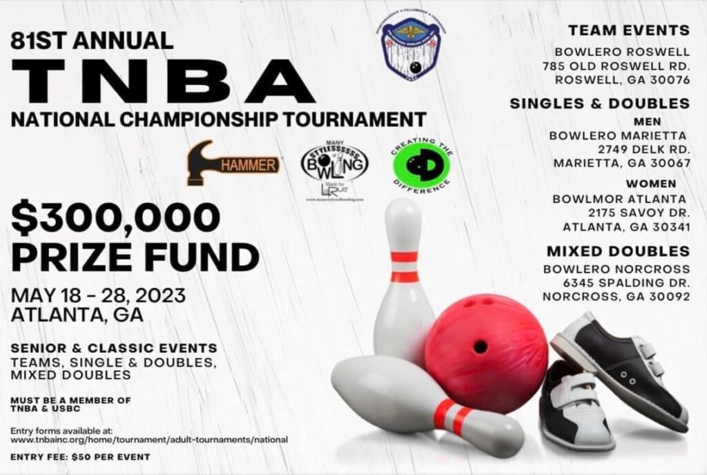 2023 TNBA National Championship Bowling Tournament Southern TNBA 