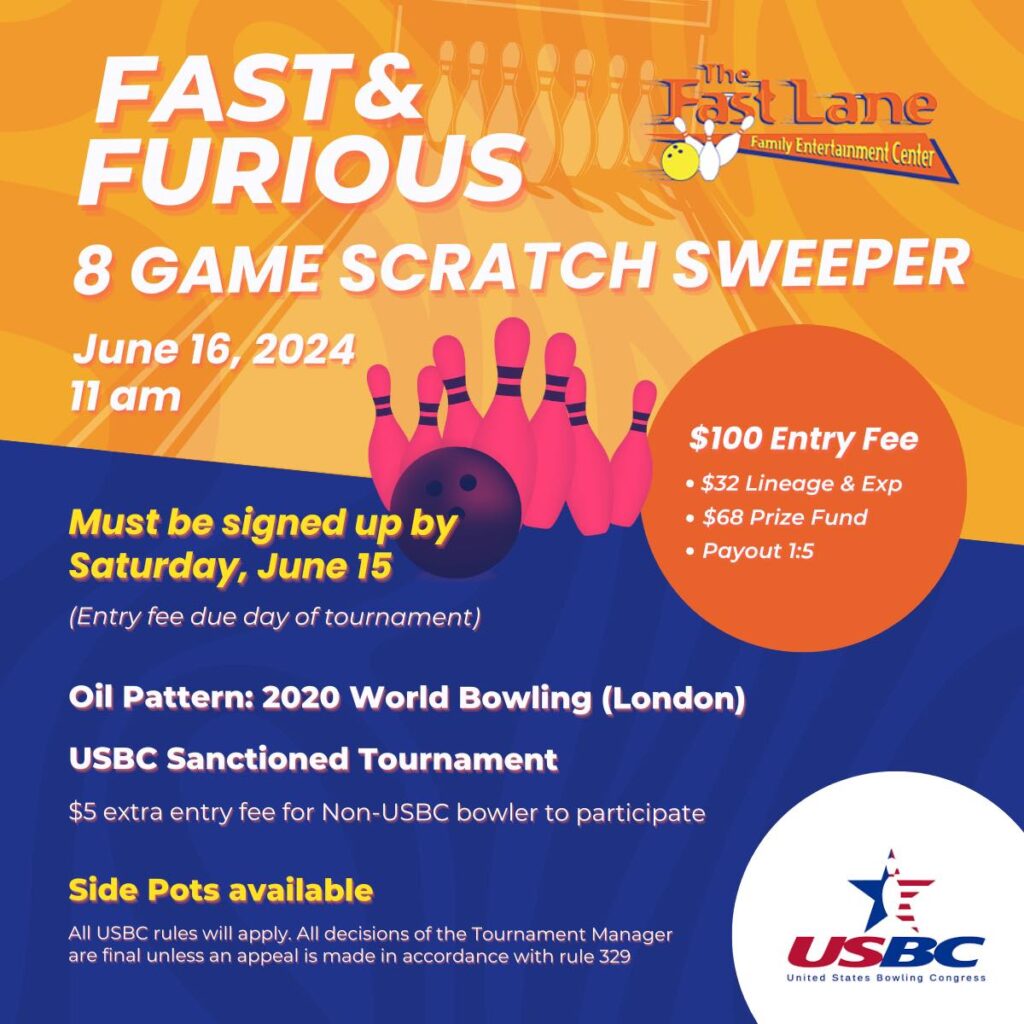 Fast & Furious 8 Game Scratch Sweeper Bowling Tournament