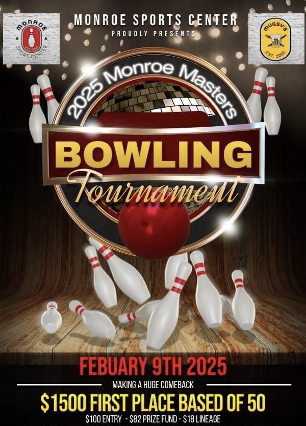 2025 Monroe Masters Bowling Tournament